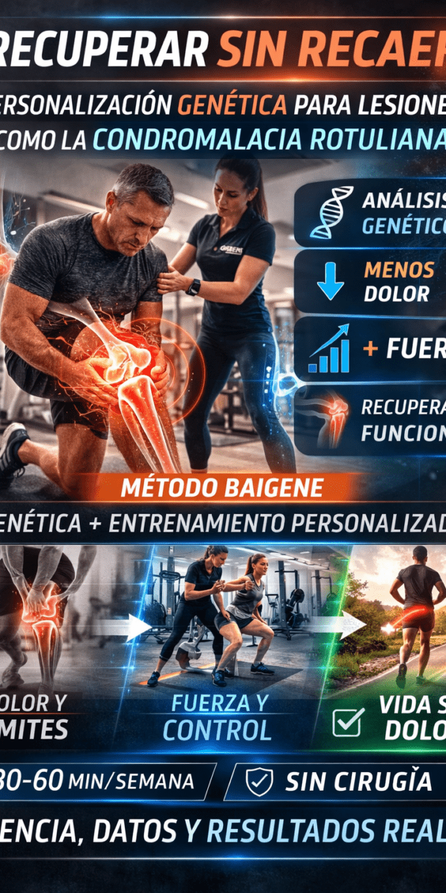condromalacia rotuliana mejora ejercicio